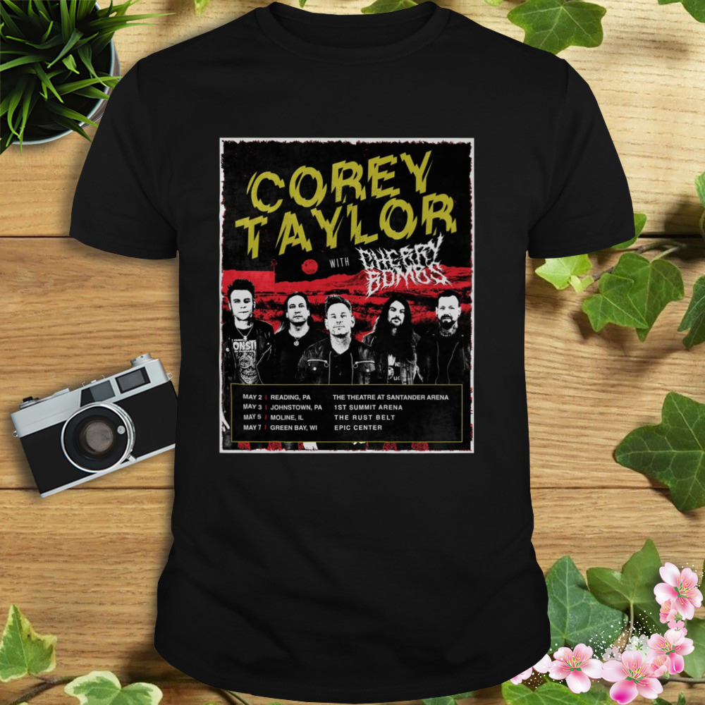 Corey Taylor Tour 2023 poster shirt