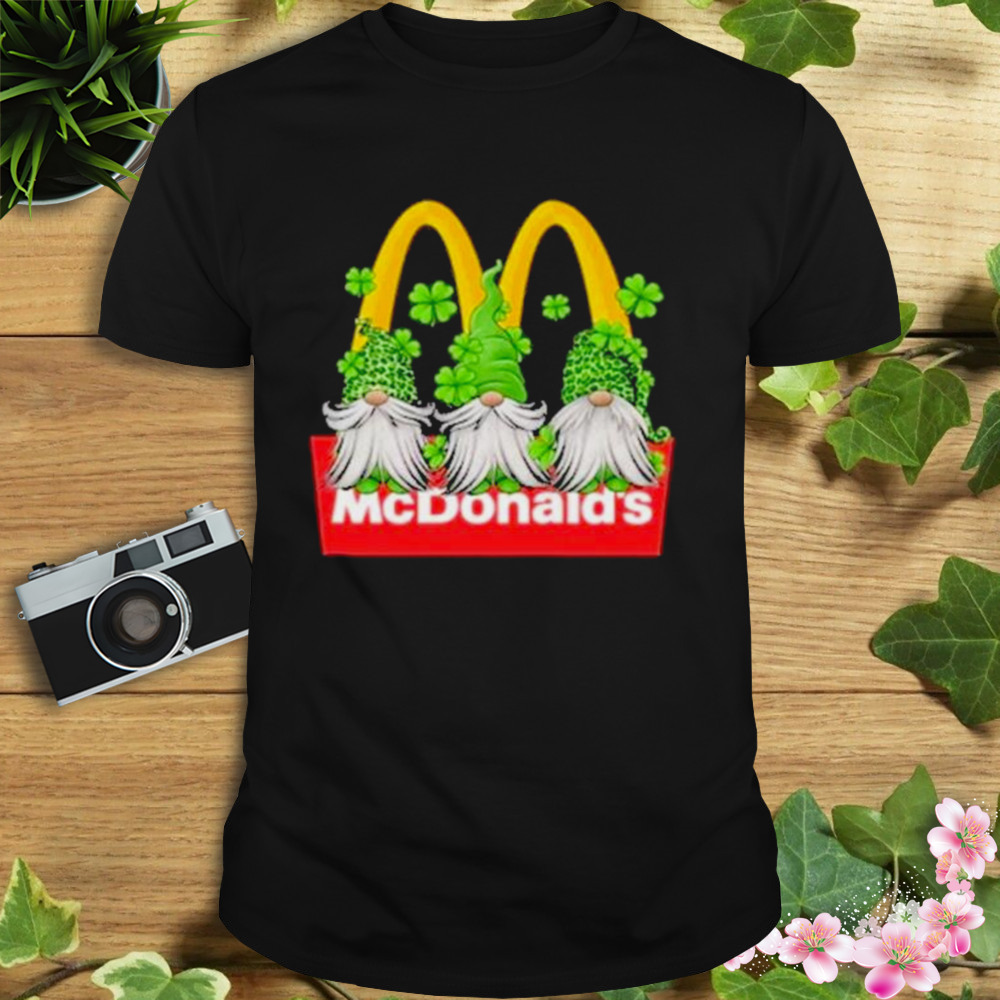 Gnomes Mcdonald’s st patrick day shirt