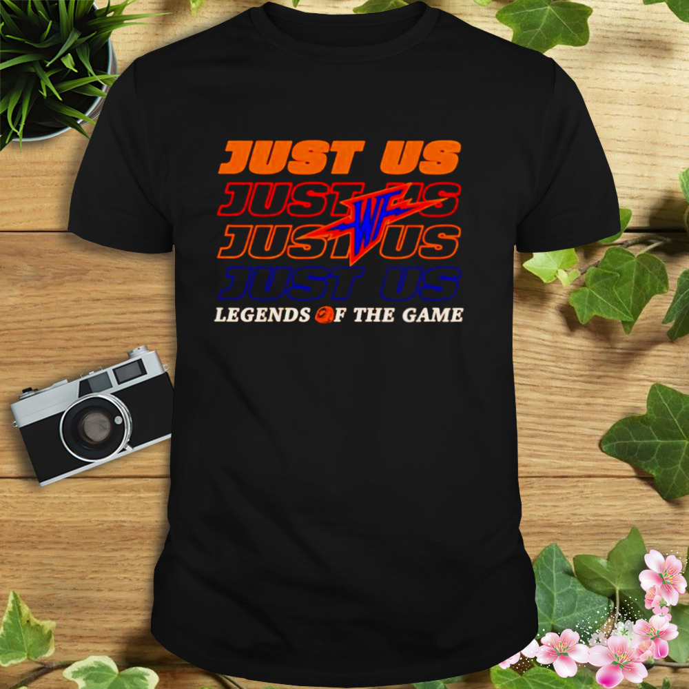 Just Us legend of the game T-shirt