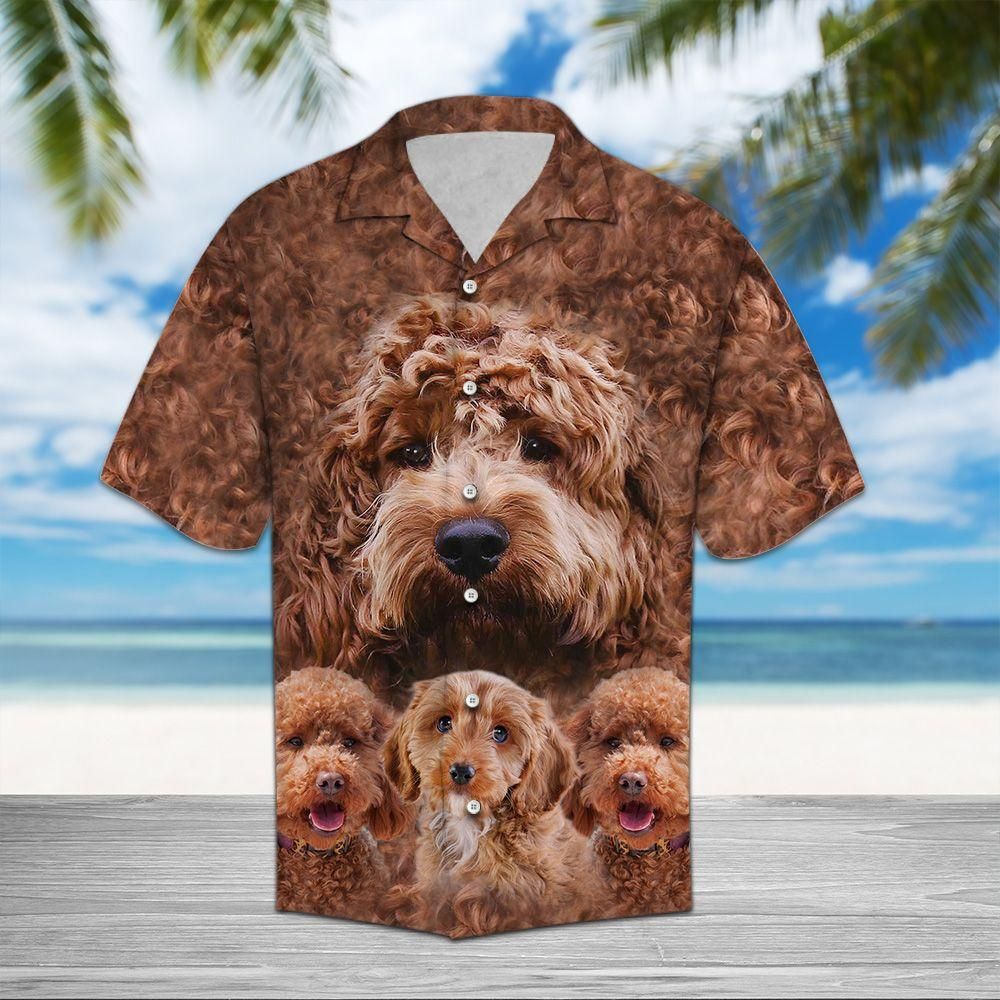 Cockapoo Great Aloha Hawaiian Shirt Colorful Short Sleeve Summer Beach Casual Shirt For Men And Women