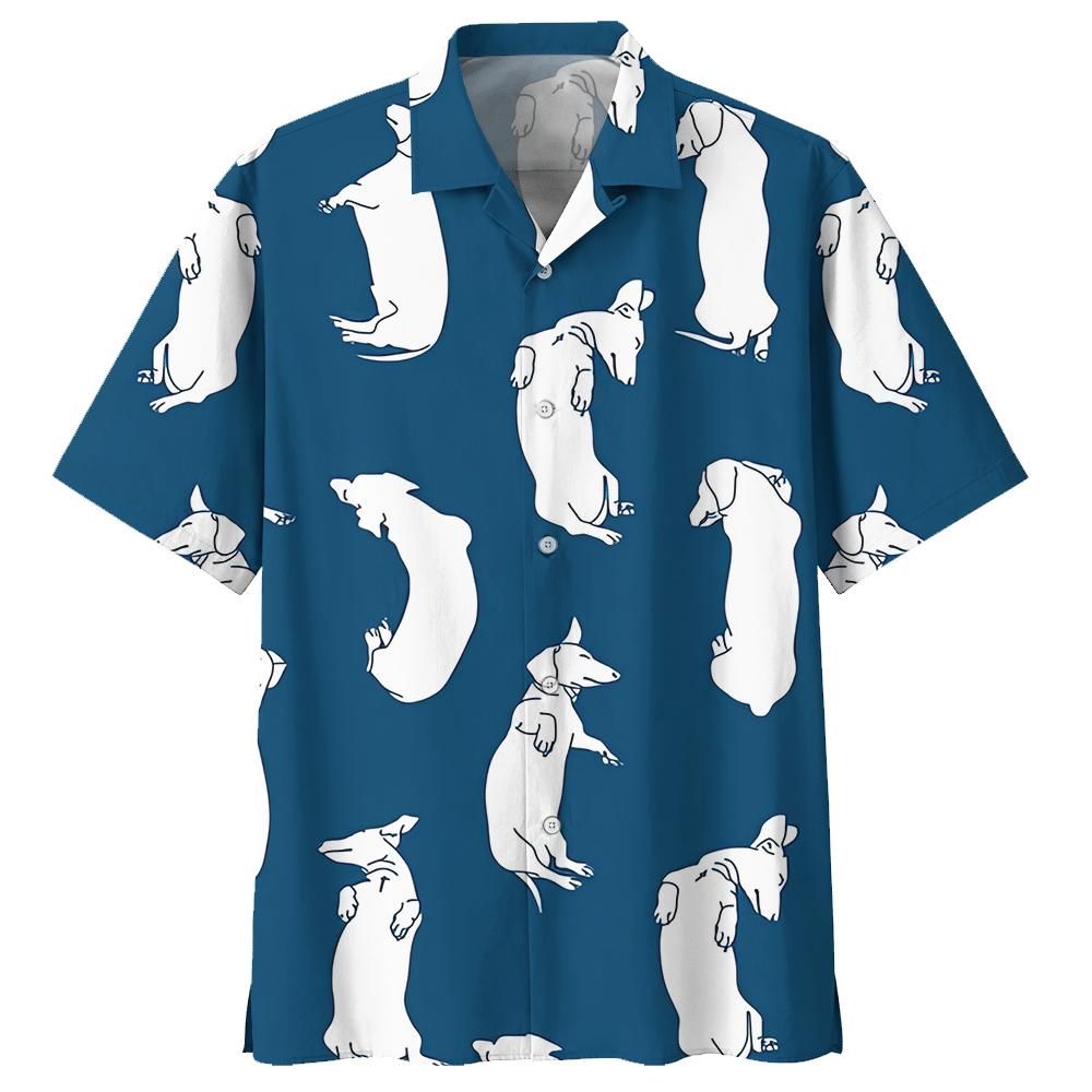 Dachshund Aloha Hawaiian Shirt Colorful Short Sleeve Summer Beach Casual Shirt For Men And Women Dachshund Aloha Hawaiian Shirt Colorful Short Sleeve Summer Beach Casual Shirt For Men And Women