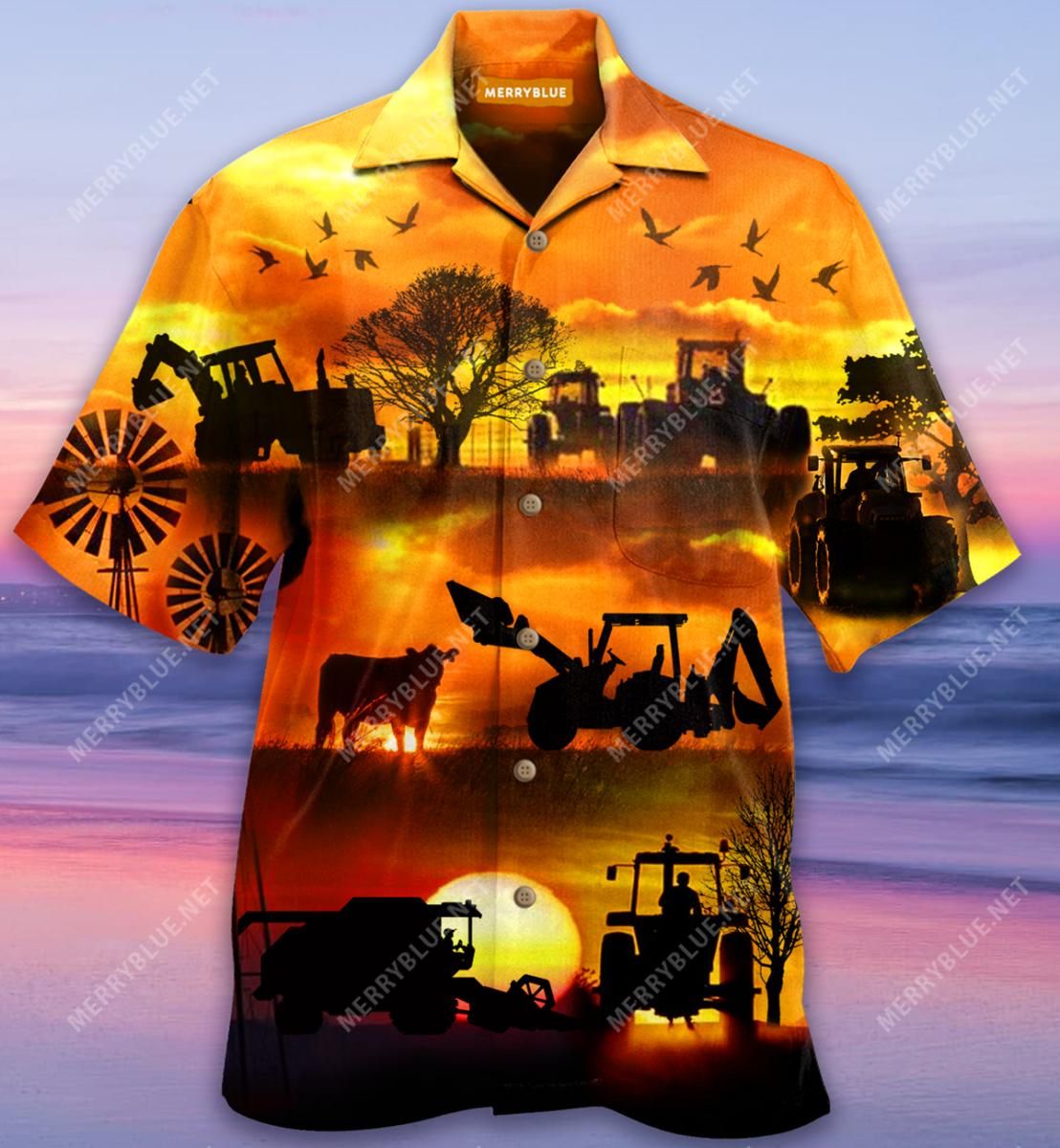 Farmers Work Til The Job Gets Done Aloha Hawaiian Shirt Colorful Short Sleeve Summer Beach Casual Shirt For Men And Women