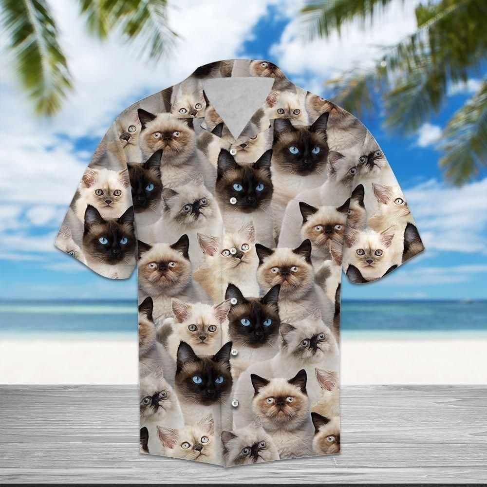 Himalayan Awesome Aloha Hawaiian Shirt Colorful Short Sleeve Summer Beach Casual Shirt For Men And Women