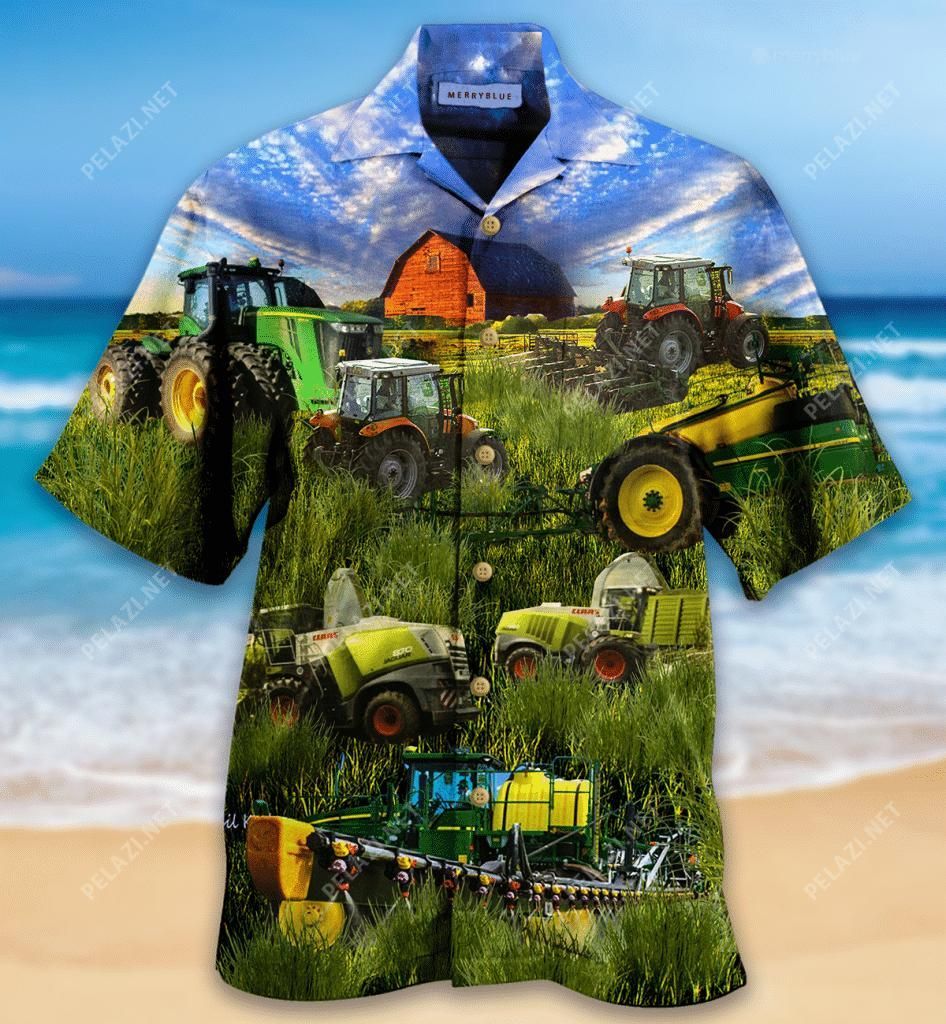 Just One More Tractor I Promise Aloha Hawaiian Shirt Colorful Short Sleeve Summer Beach Casual Shirt For Men And Women