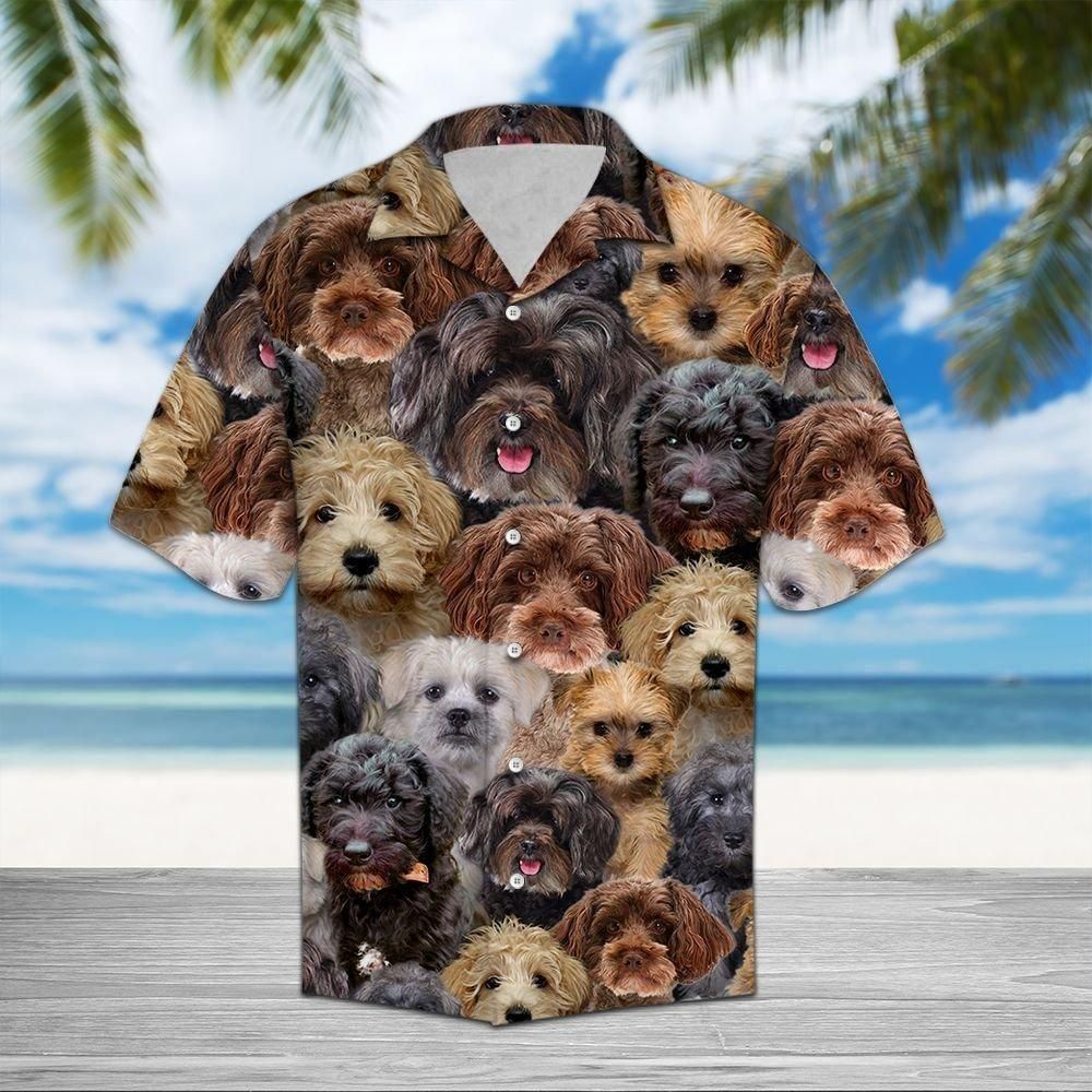 Schnoodle Awesome Aloha Hawaiian Shirt Colorful Short Sleeve Summer Beach Casual Shirt For Men And Women