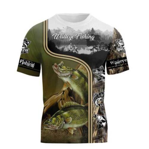 Walleye Fishing With Dad 3d All tshirt