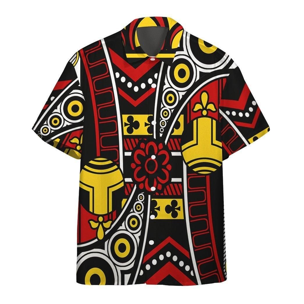 3D King Of Clubs Alexandre Aloha Hawaiian Shirt Colorful Short Sleeve Summer Beach Casual Shirt For Men And Women