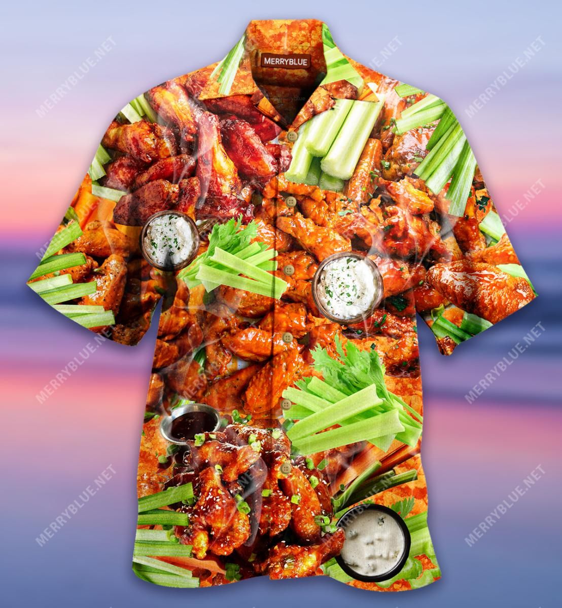 Ain'T Nothing Chicken Wing Aloha Hawaiian Shirt Colorful Short Sleeve Summer Beach Casual Shirt For Men And Women
