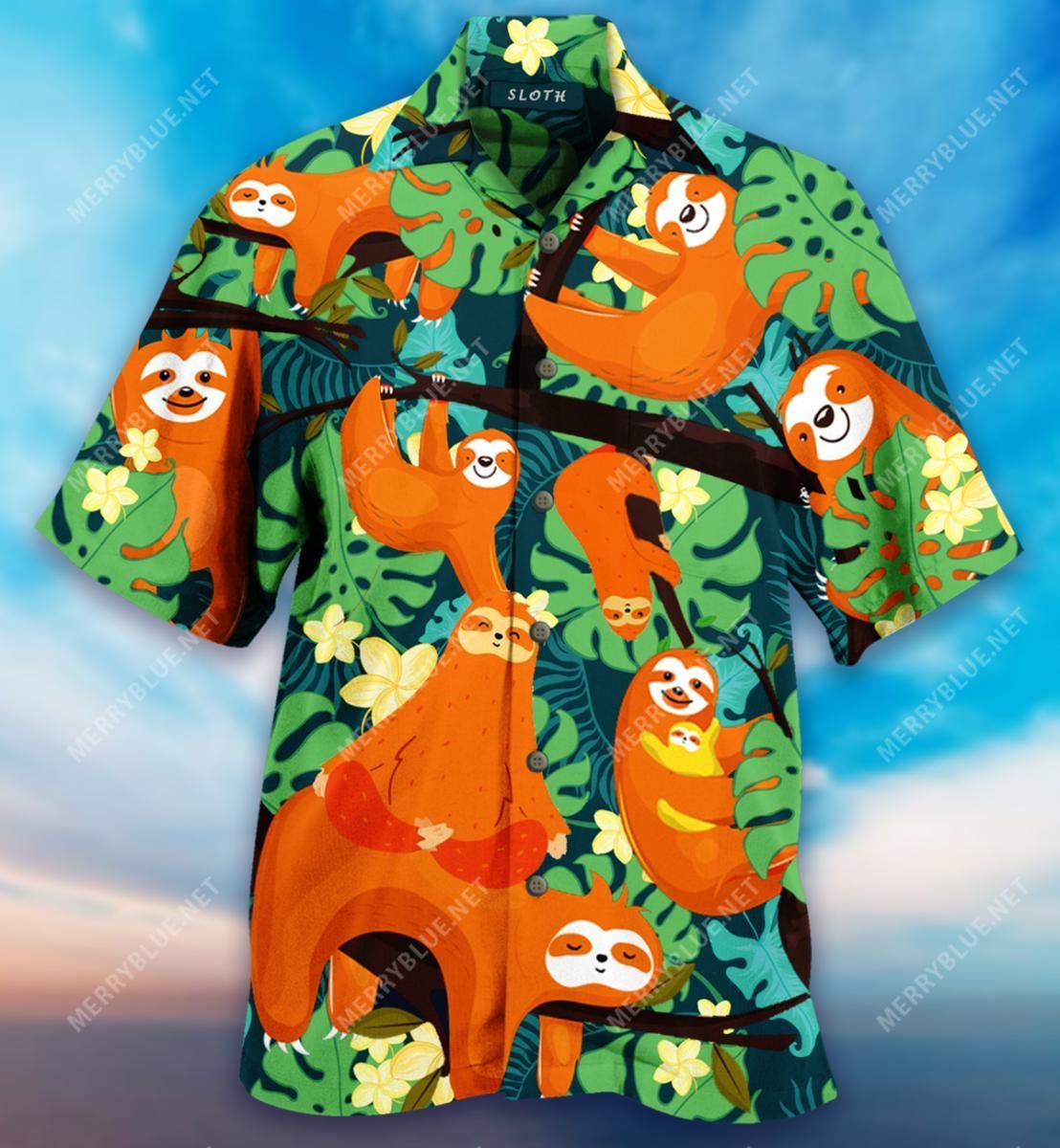 Don'T Worry Don'T Hurry Aloha Hawaiian Shirt Colorful Short Sleeve Summer Beach Casual Shirt For Men And Women