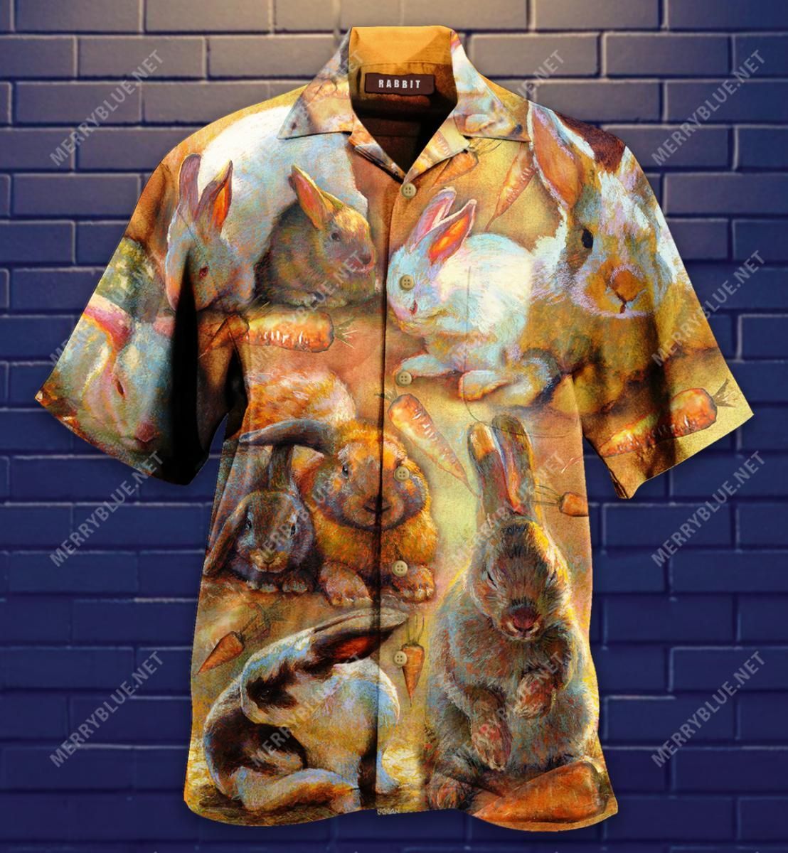 I Don'T Carrot All Aloha Hawaiian Shirt Colorful Short Sleeve Summer Beach Casual Shirt For Men And Women