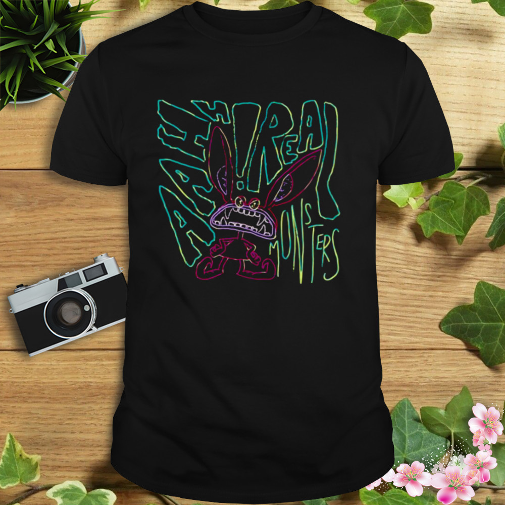 Ickis Outline Art Aaahh Real Monsters shirt