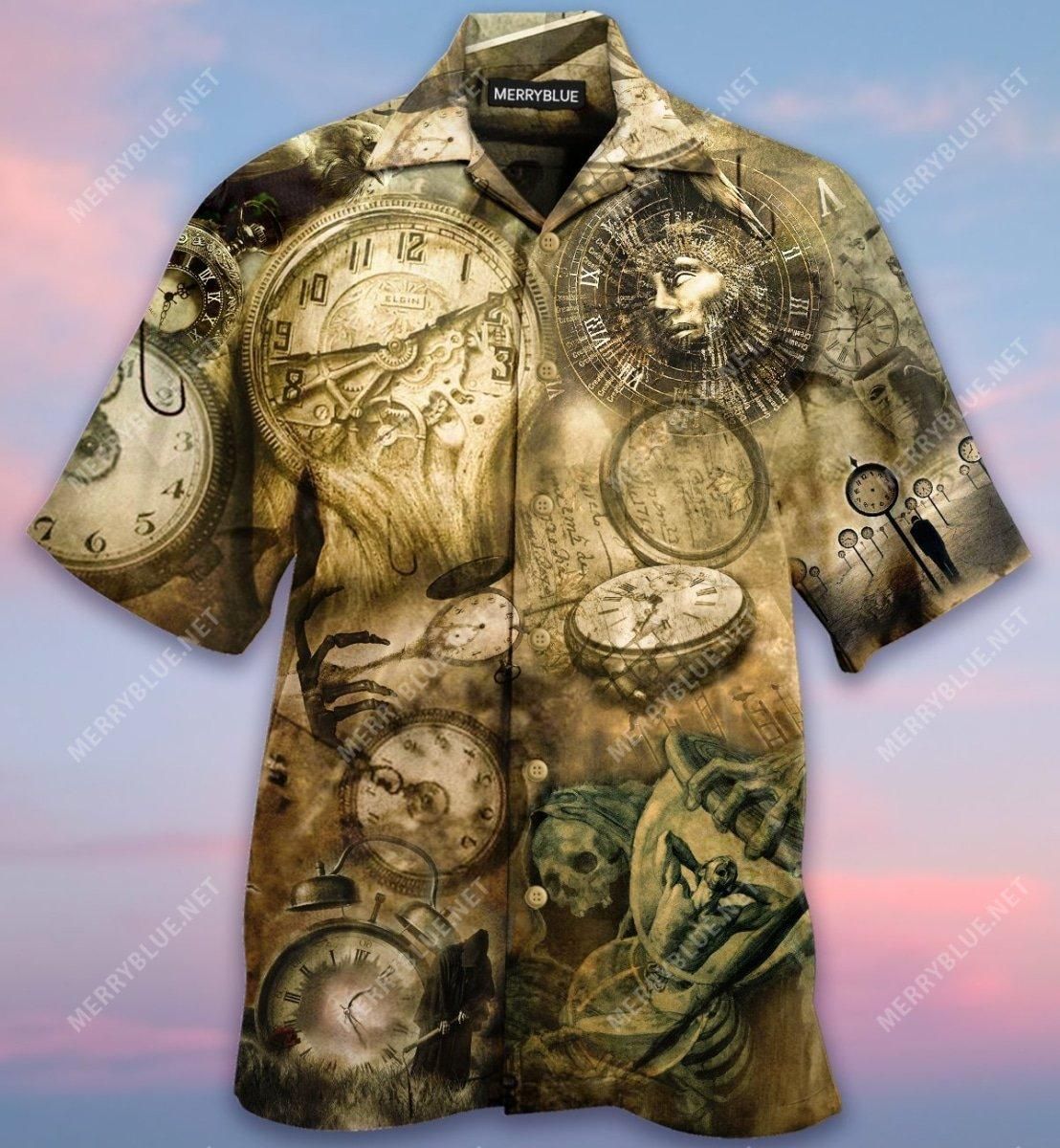 If Time Travel Is Possible I'M Ready Aloha Hawaiian Shirt Colorful Short Sleeve Summer Beach Casual Shirt For Men And Women