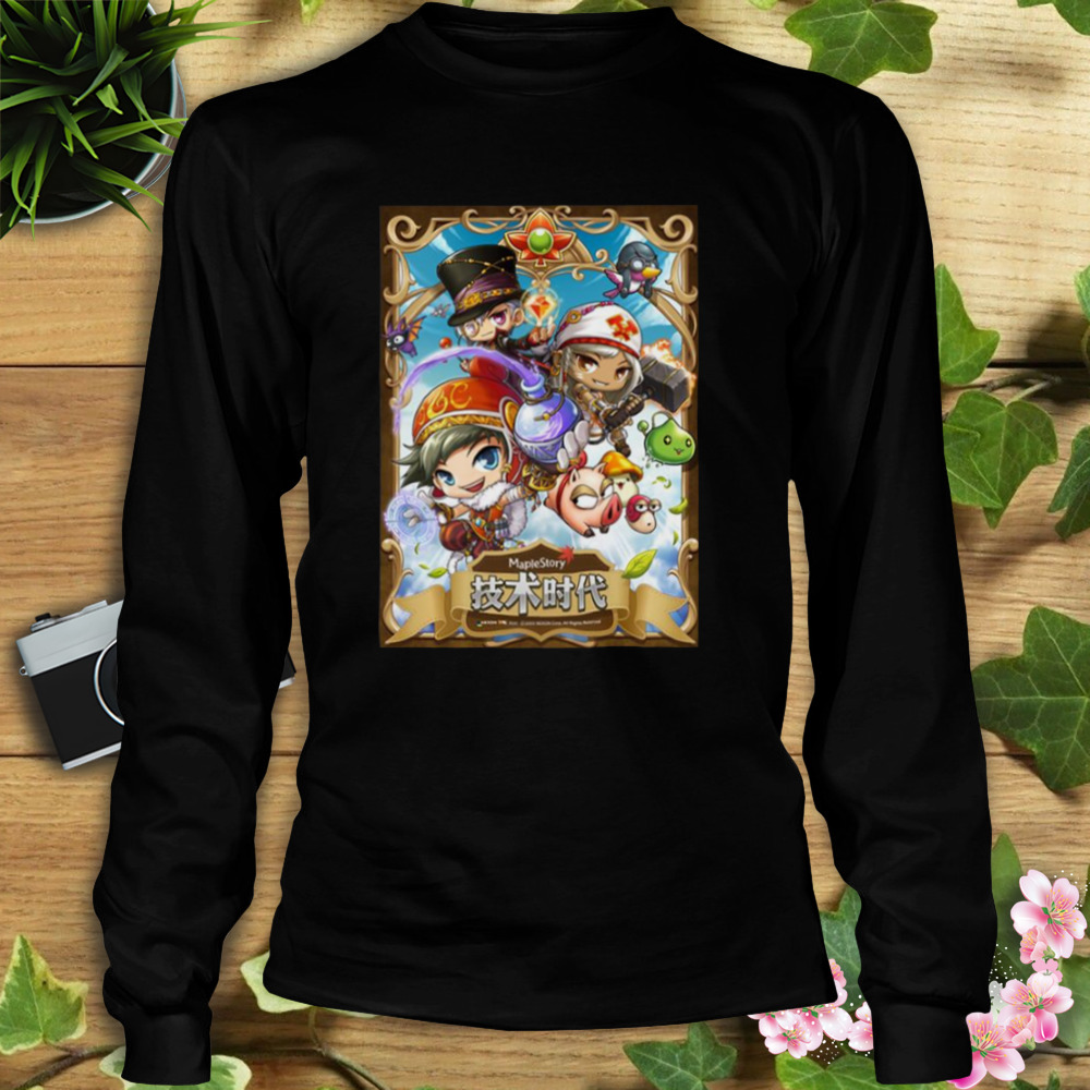 Korean Game Graphic Maplestory Shirt