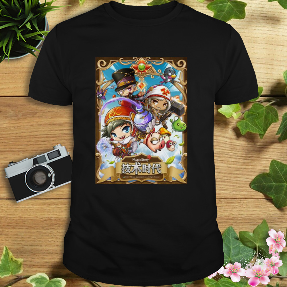 Korean Game Graphic Maplestory Shirt