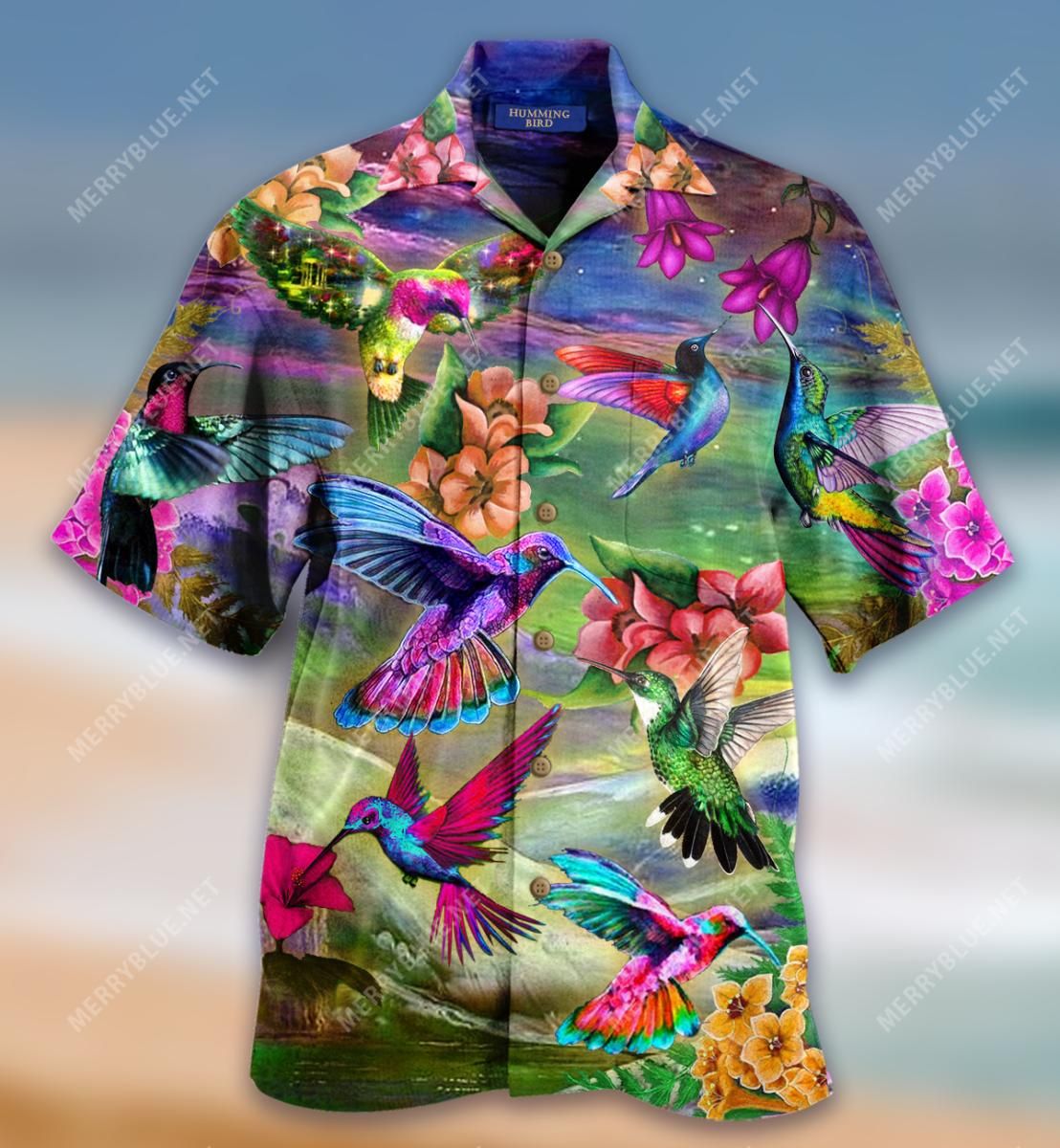 Life Is Better With A Hummingbird Aloha Hawaiian Shirt Colorful Short Sleeve Summer Beach Casual Shirt For Men And Women