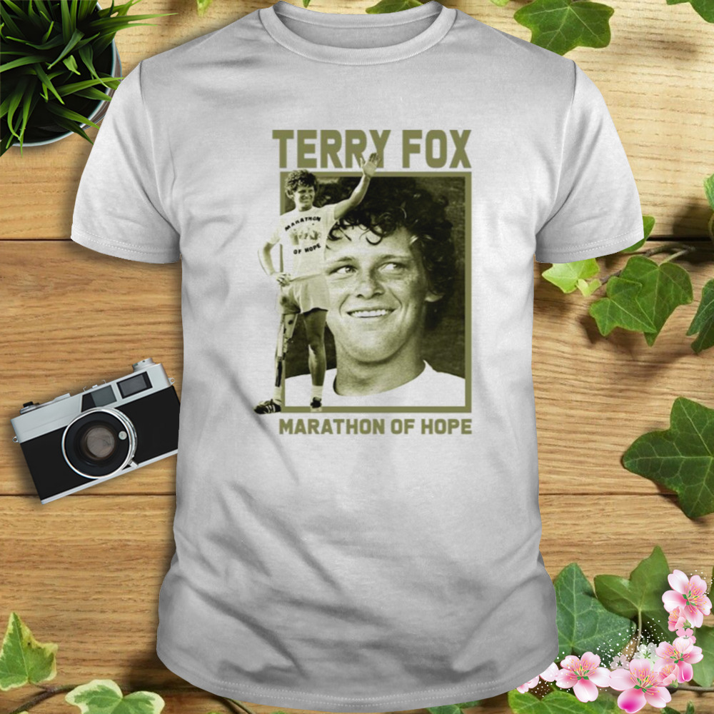 Marathon Of Hope Terry Fox shirt