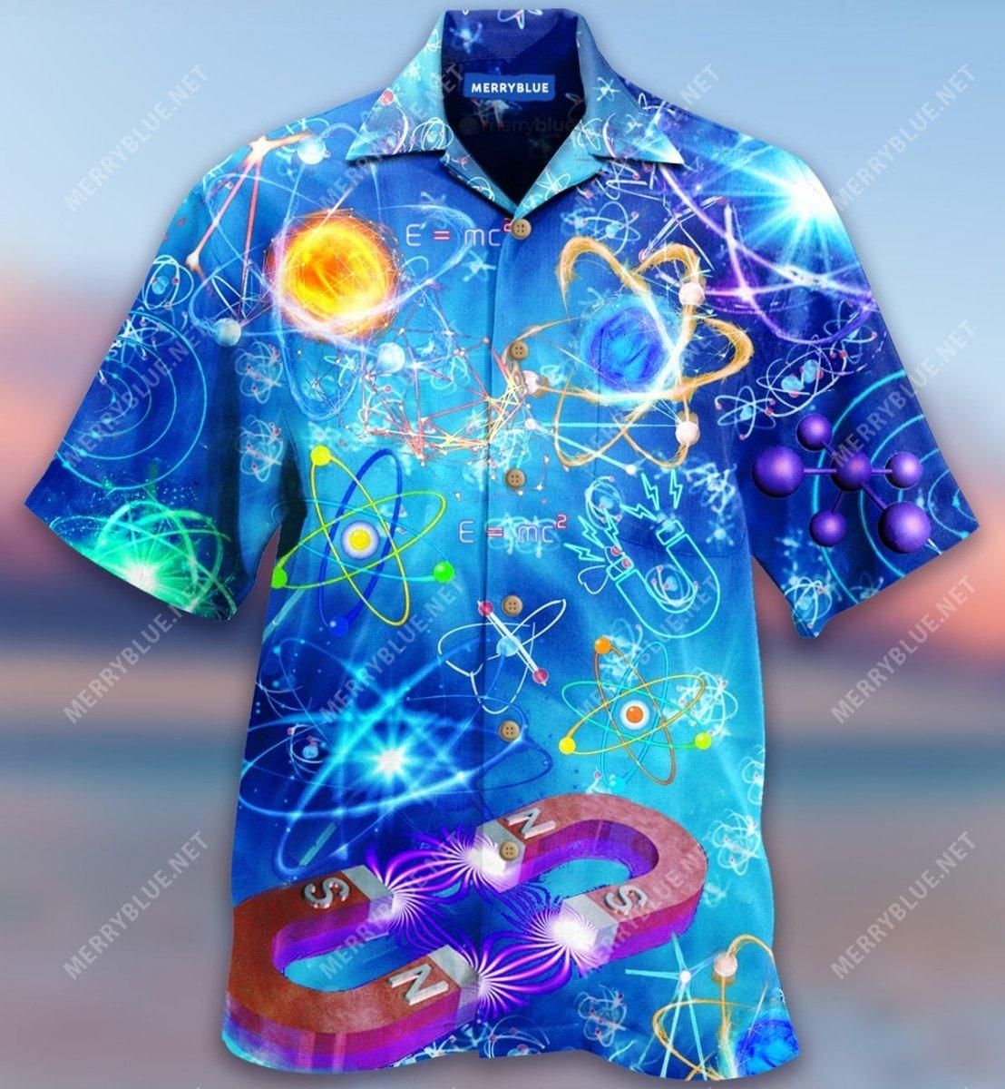 Physics Doesn'T Drive Me Crazy Aloha Hawaiian Shirt Colorful Short Sleeve Summer Beach Casual Shirt For Men And Women