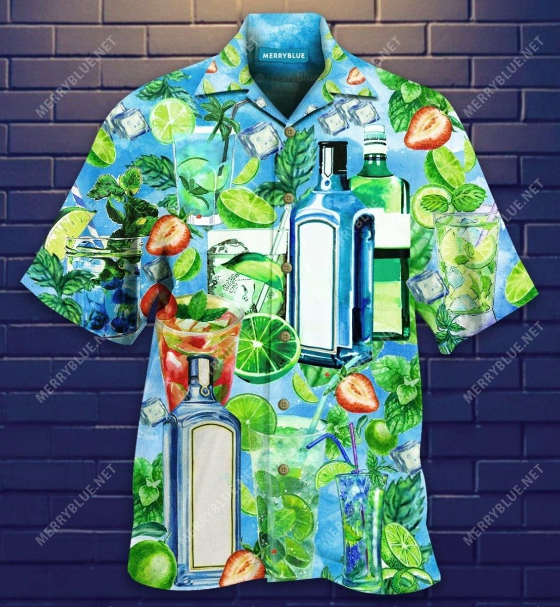 Sometimes All You Need Is A Mojito Aloha Hawaiian Shirt Colorful Short Sleeve Summer Beach Casual Shirt For Men And Women