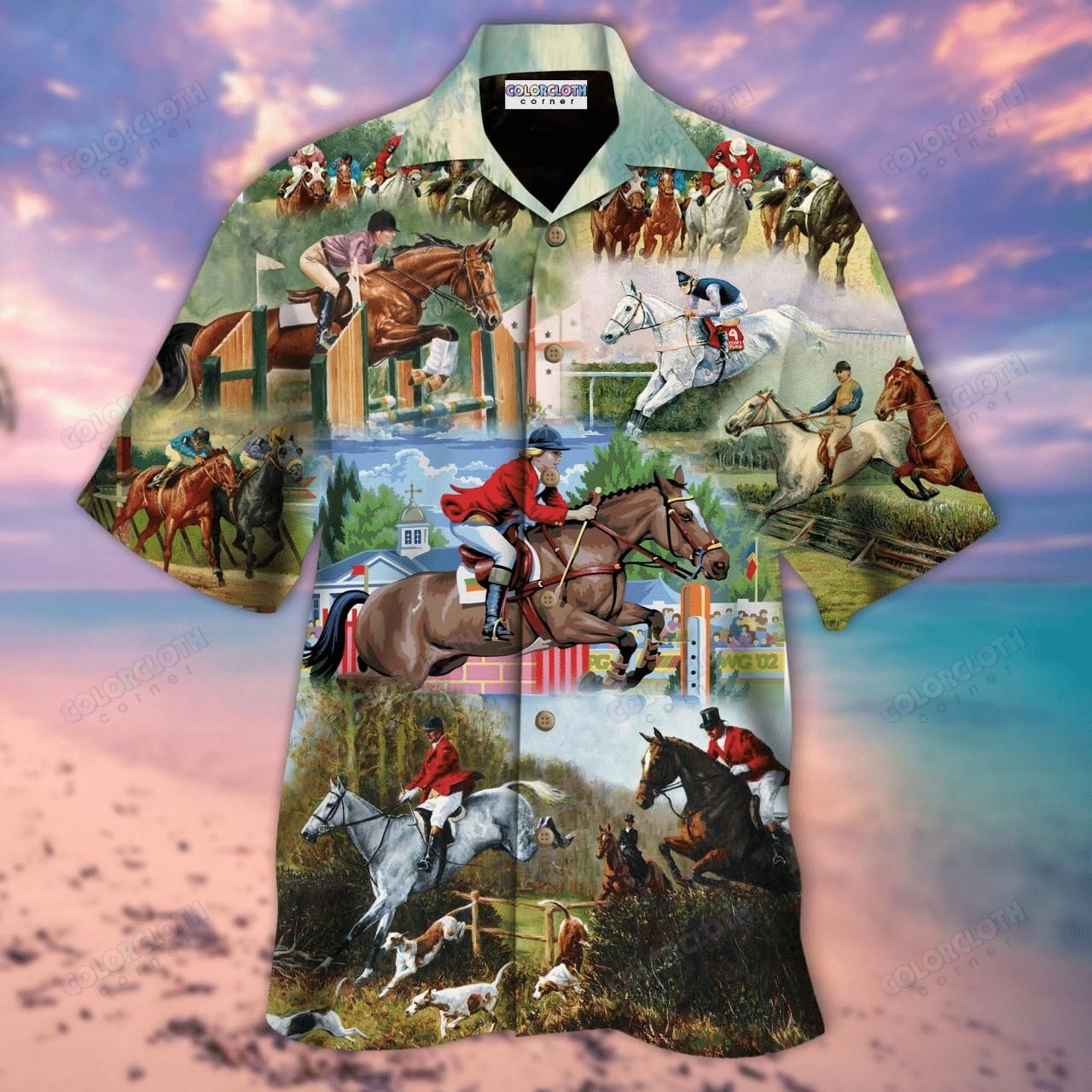 Those Who Don'T Jump Will Never Fly Show Jumping Aloha Hawaiian Shirt Colorful Short Sleeve Summer Beach Casual Shirt For Men And Women