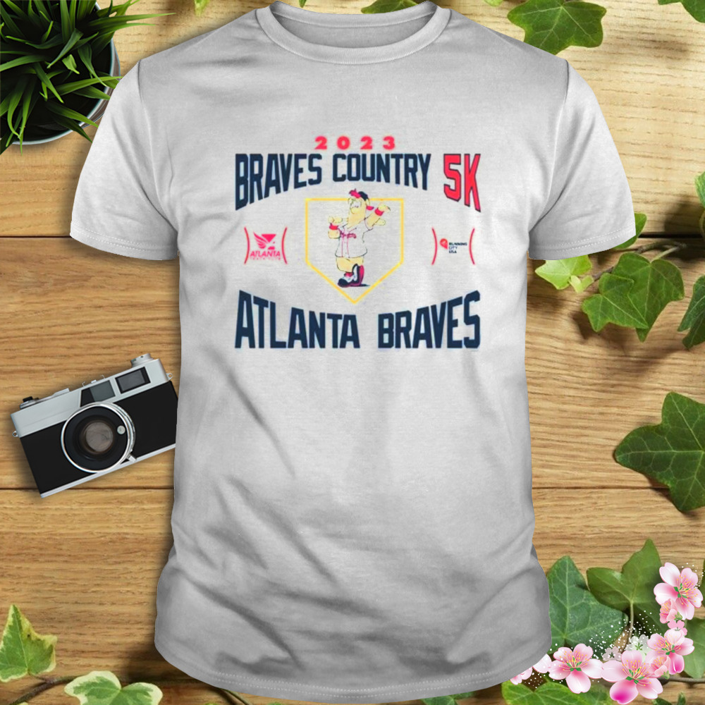 2023 Braves Country 5K Atlanta Braves shirt