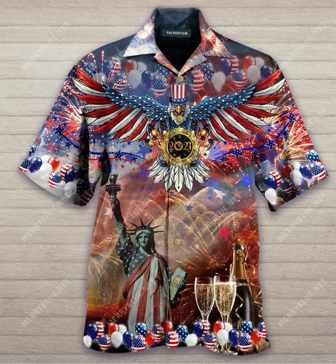 America'S New Beginning 2021 Aloha Hawaiian Shirt Colorful Short Sleeve Summer Beach Casual Shirt For Men And Women