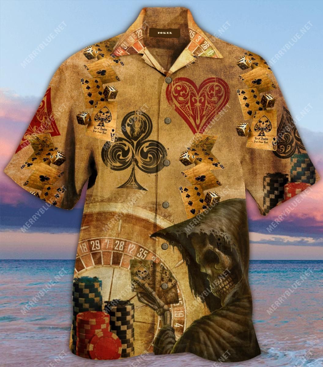 Dead Man'S H Aloha Hawaiian Shirt Colorful Short Sleeve Summer Beach Casual Shirt For Men And Women