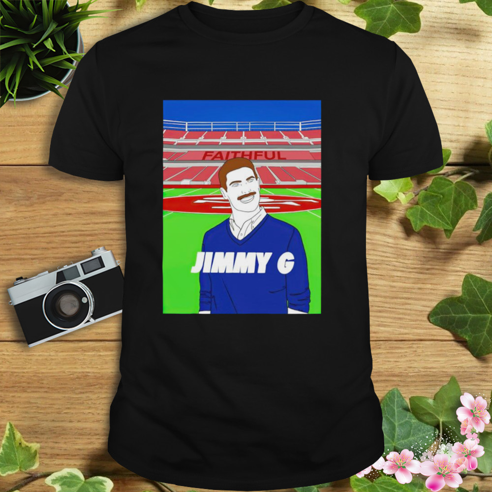 Drawing Jimmy G Faithful shirt