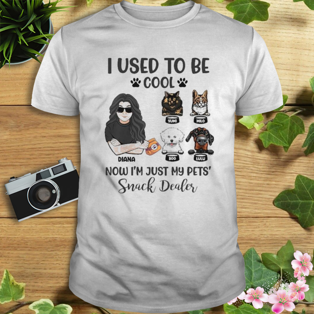 I Used To Be Cool Diana Now I’m Just My Pets Snack Dealer Shirt