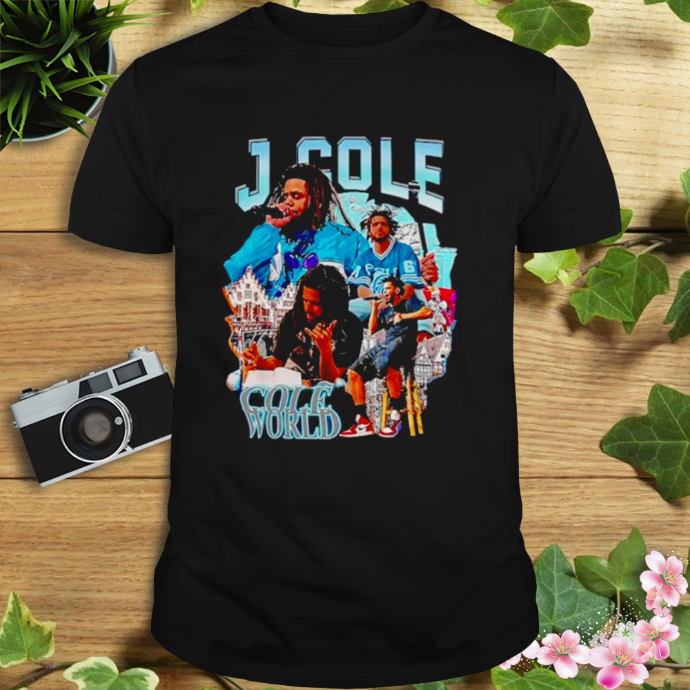 J Cole Rapper Bootleg Raptees 90s vintage shirt