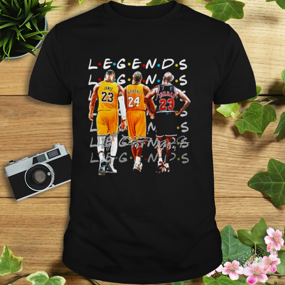 Legends Lebron James Kobe Bryant And Michael Jordan Signatures 2023 shirt