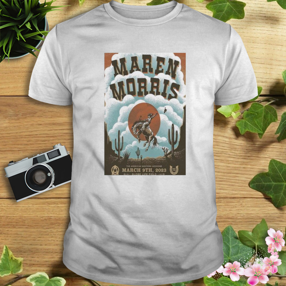 Maren Morris March 9 2023 Arlington, TX Poster shirt