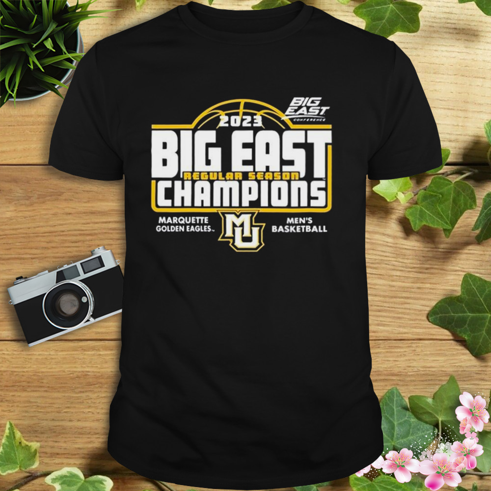 Marquette Men’s Basketball 2023 Big East Regular Season Champions Shirt