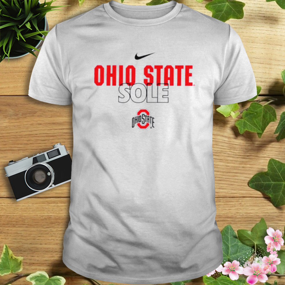 Nike Ohio State Buckeyes 2023 Basketball Ohio State Sole Bench shirt