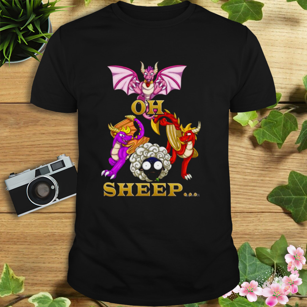 Oh Sheep Spyro The Dragon shirt