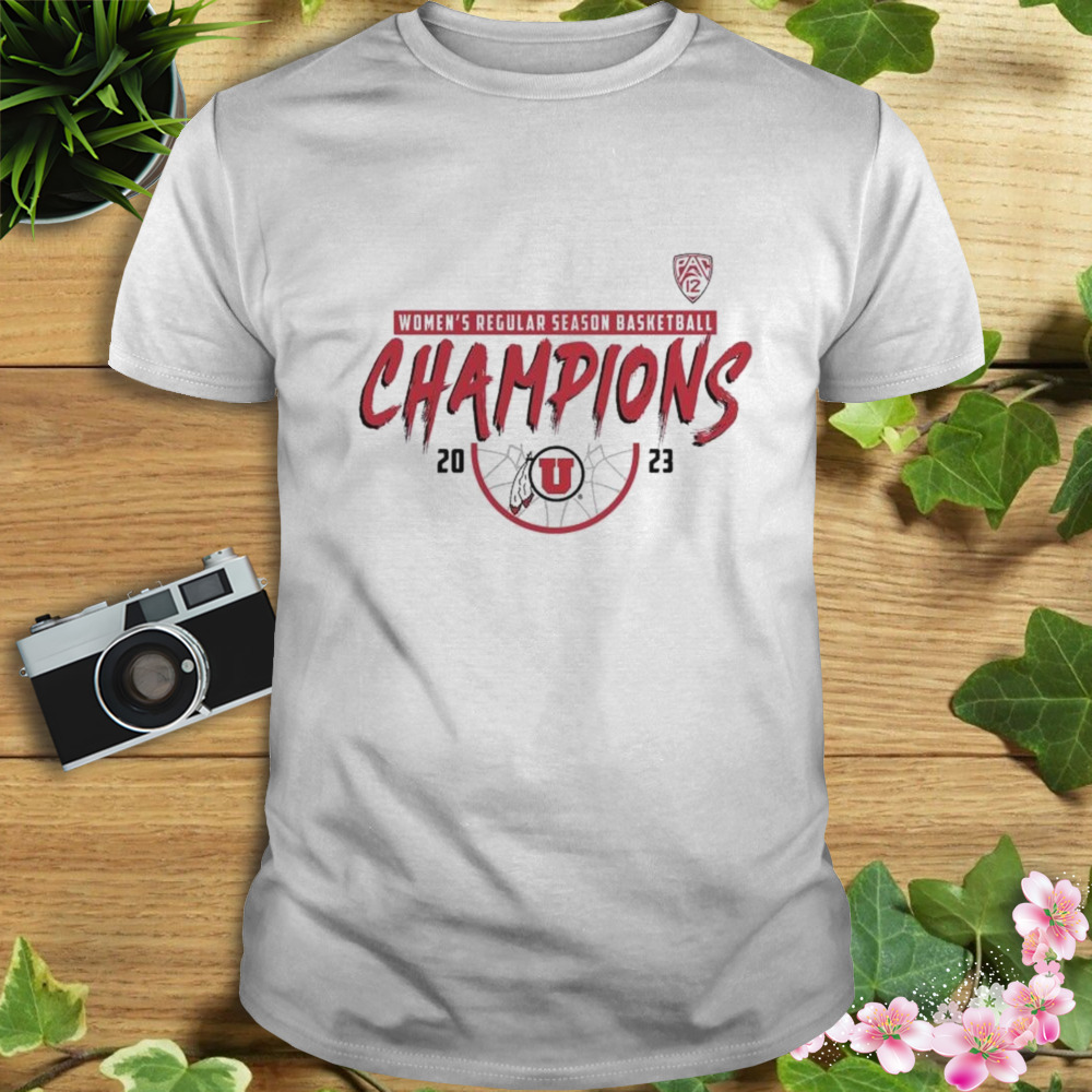 PAC-12 Women’s Regular Season Basketball Champions 2023 Utah Utes Shirt