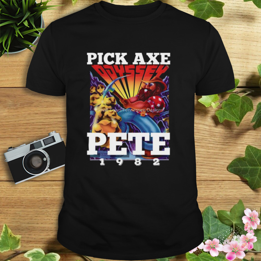 Pick Axe Pete Odyssey Pacman Game shirt