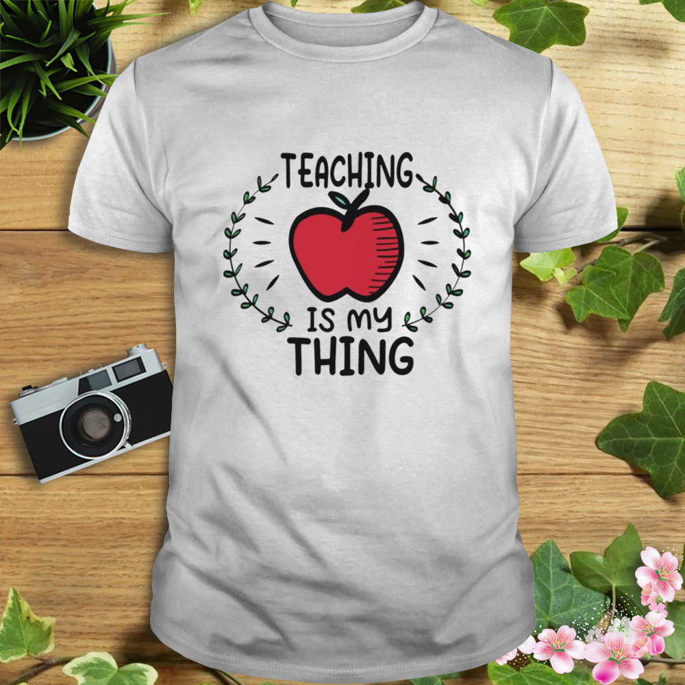 Red Apple Dr Seuss Teacher shirt