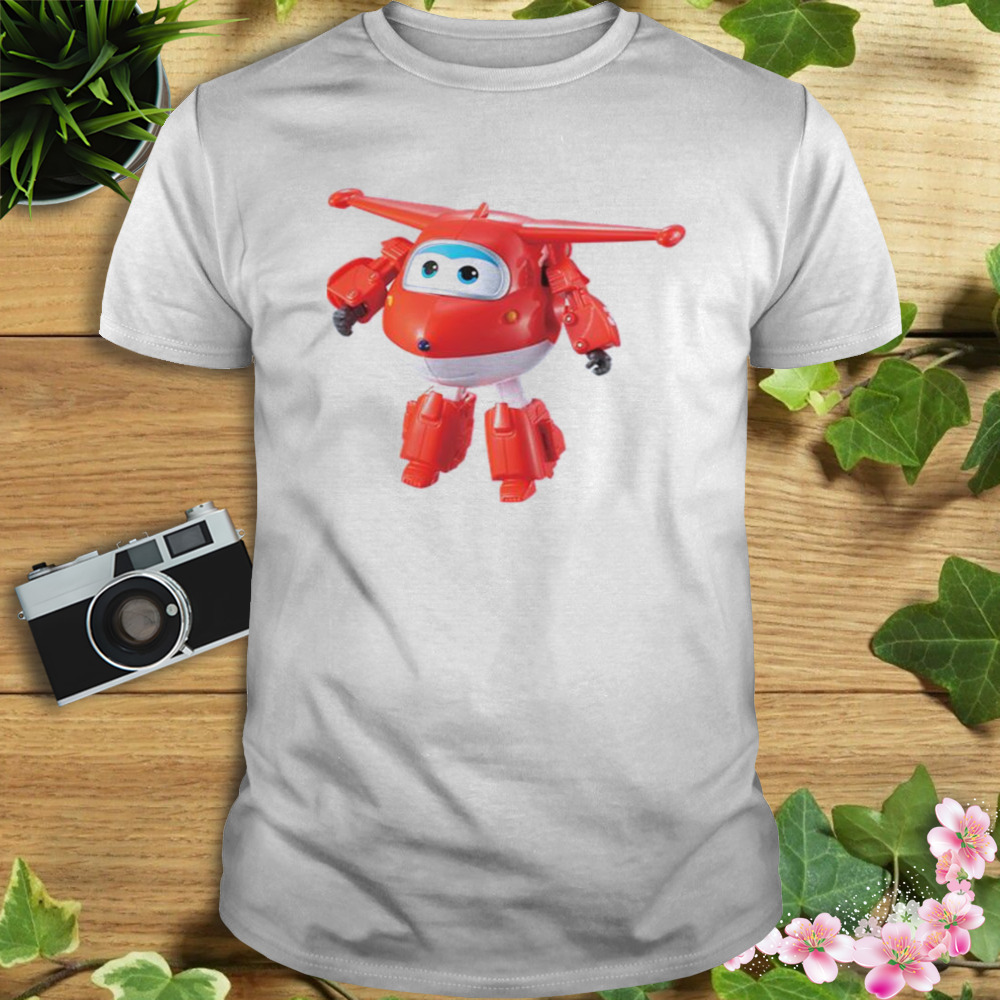 Red Robot Super Wings shirt