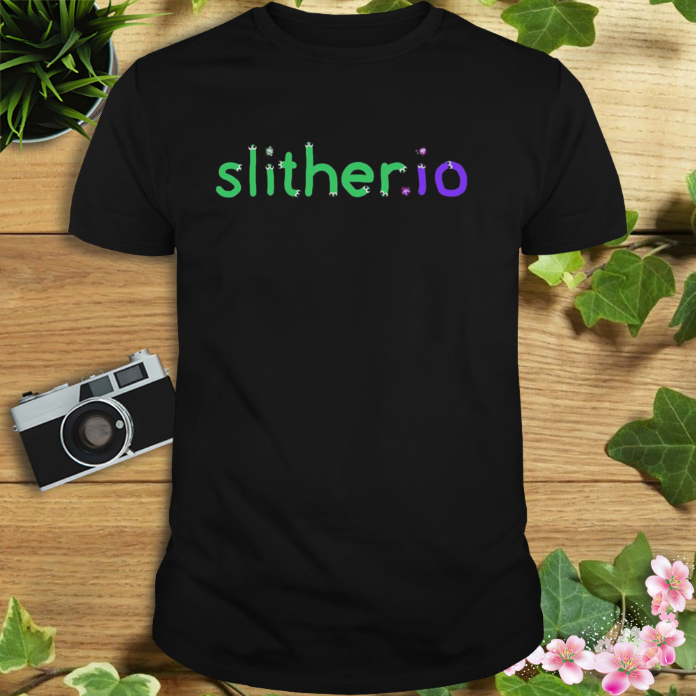 Slither Io Siltherio Snake Game As Letters Eating shirt