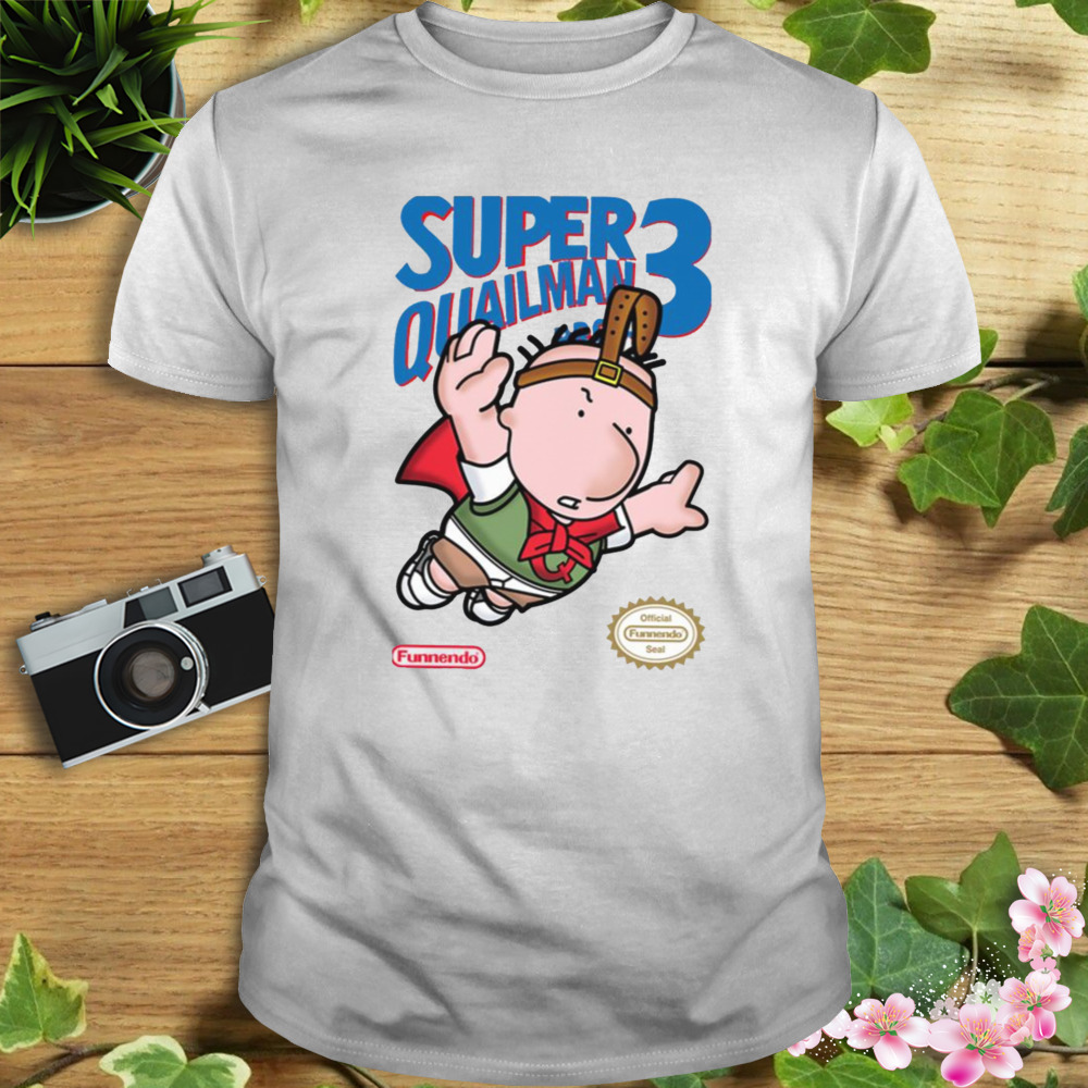 Super Quailman Bros 3 Doug Cartoon shirt