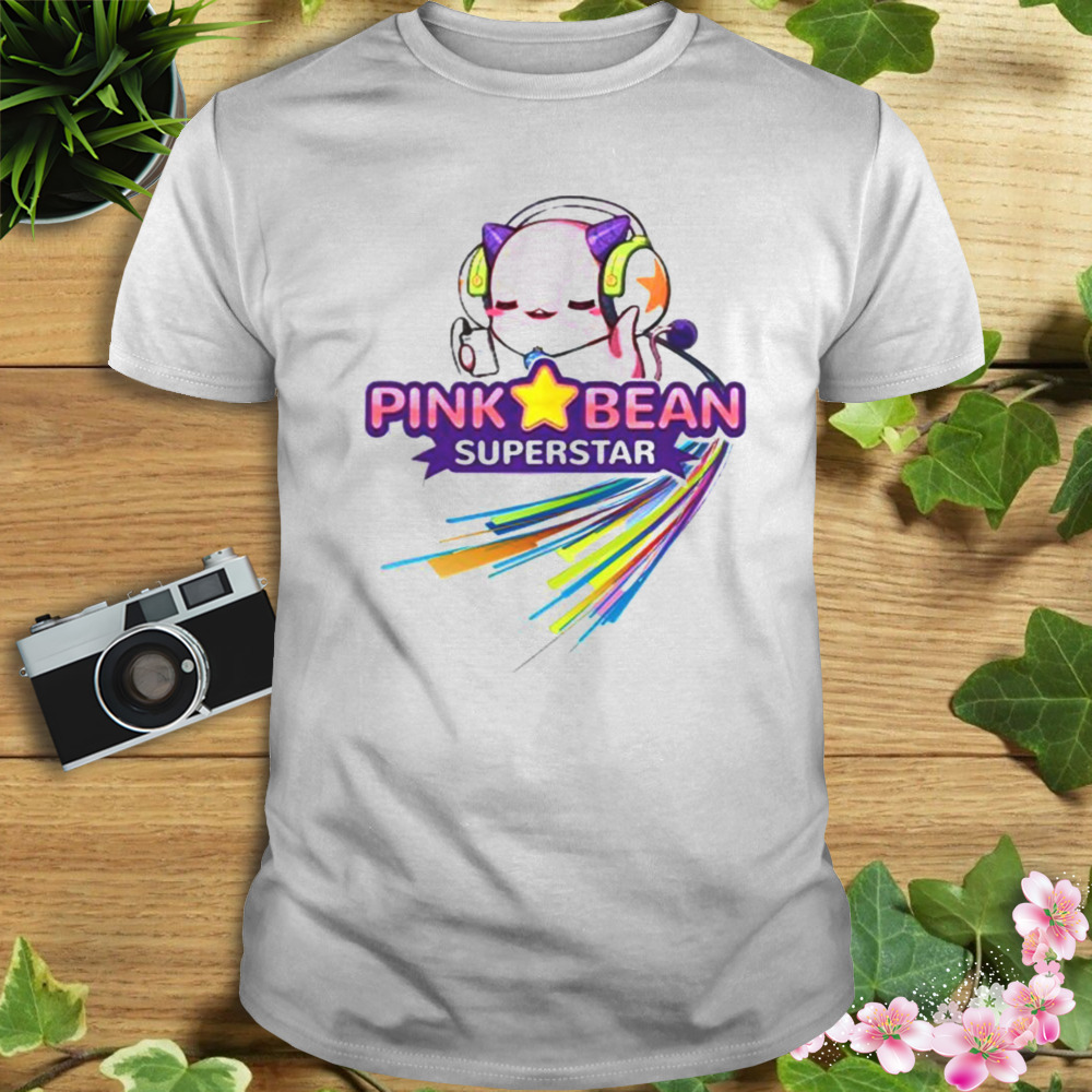 The Comet Design Pink Bean Maplestory shirt