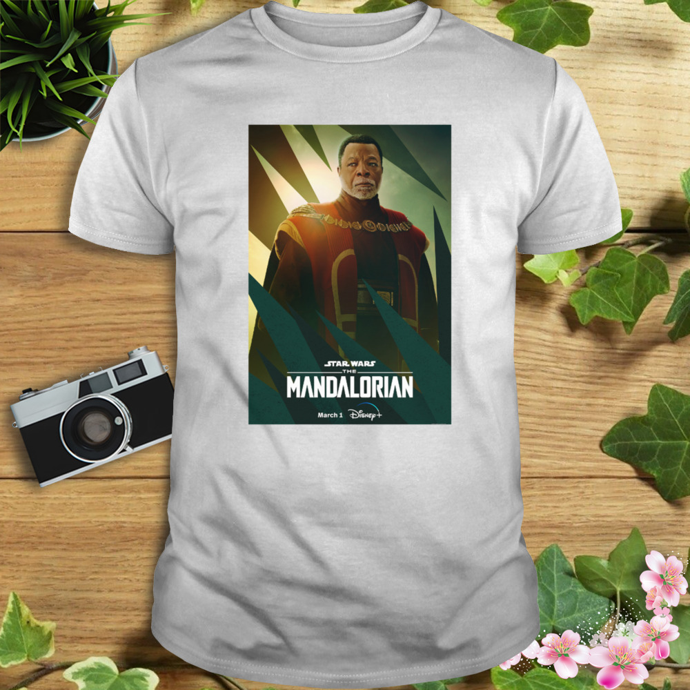 The Mandalorian March 1 2023 Greef Karga Poster shirt