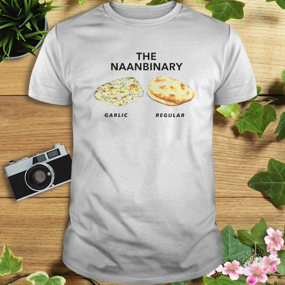 The Naanbinary garlic regular shirt