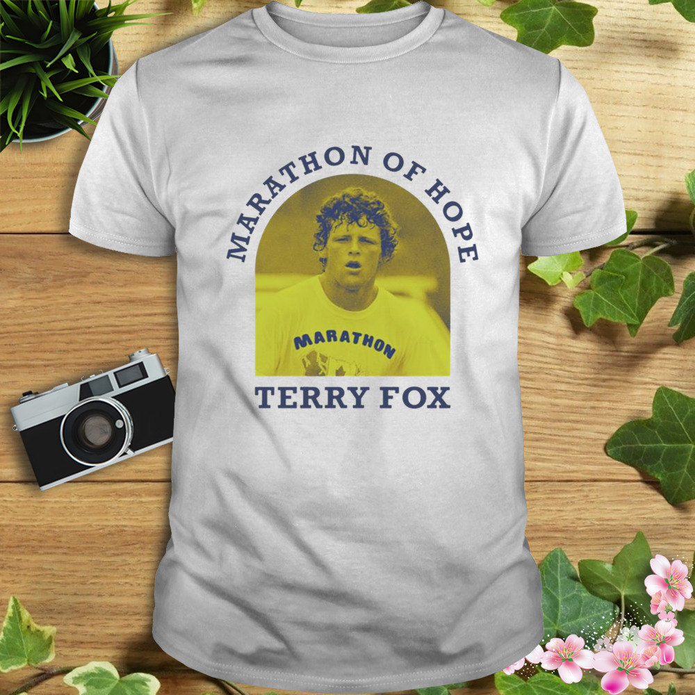 Vintage Marathon Of Hope Terry Fox shirt