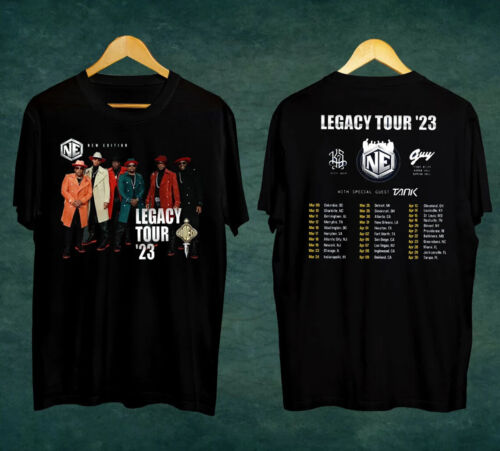 2023  New Edition Band Retro Legacy Tour Shirt