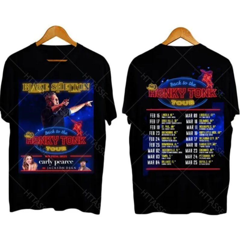 Blake Shelton Tour 2023 shirt