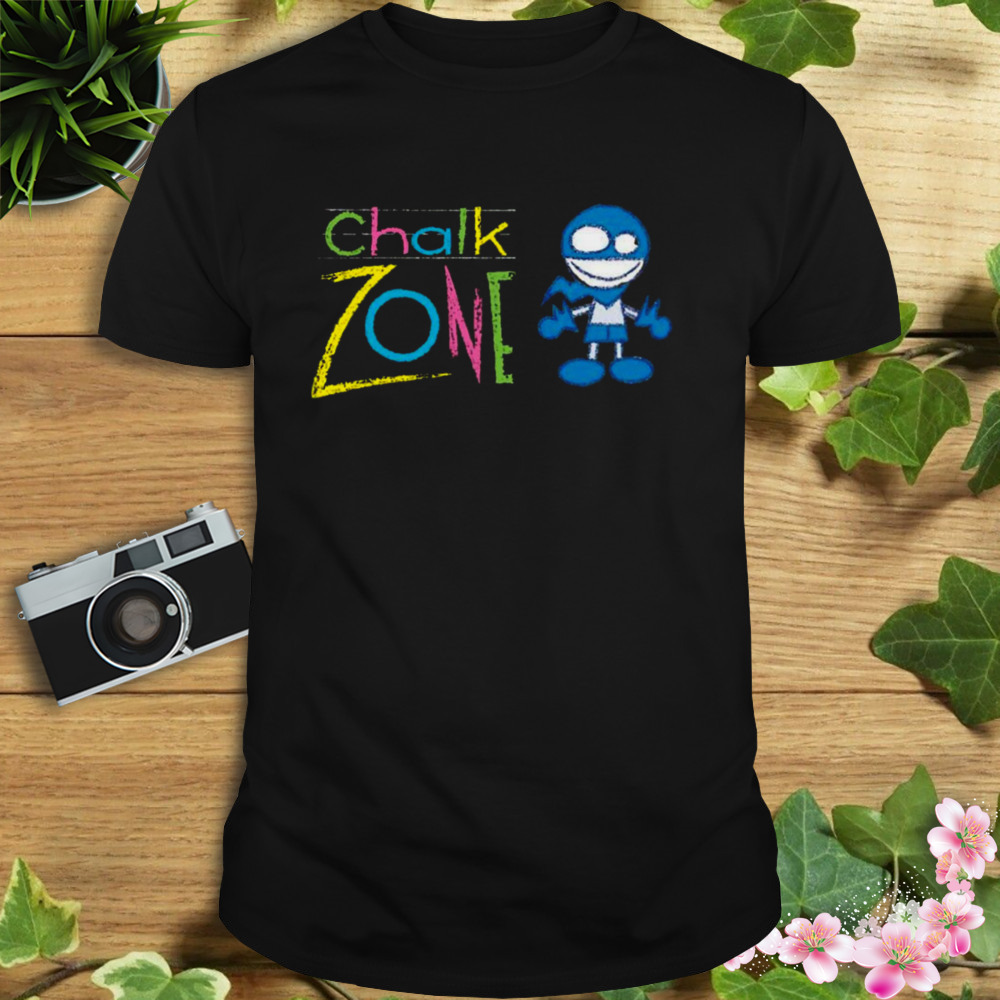 Chalkzone With Chalkboard Background shirt