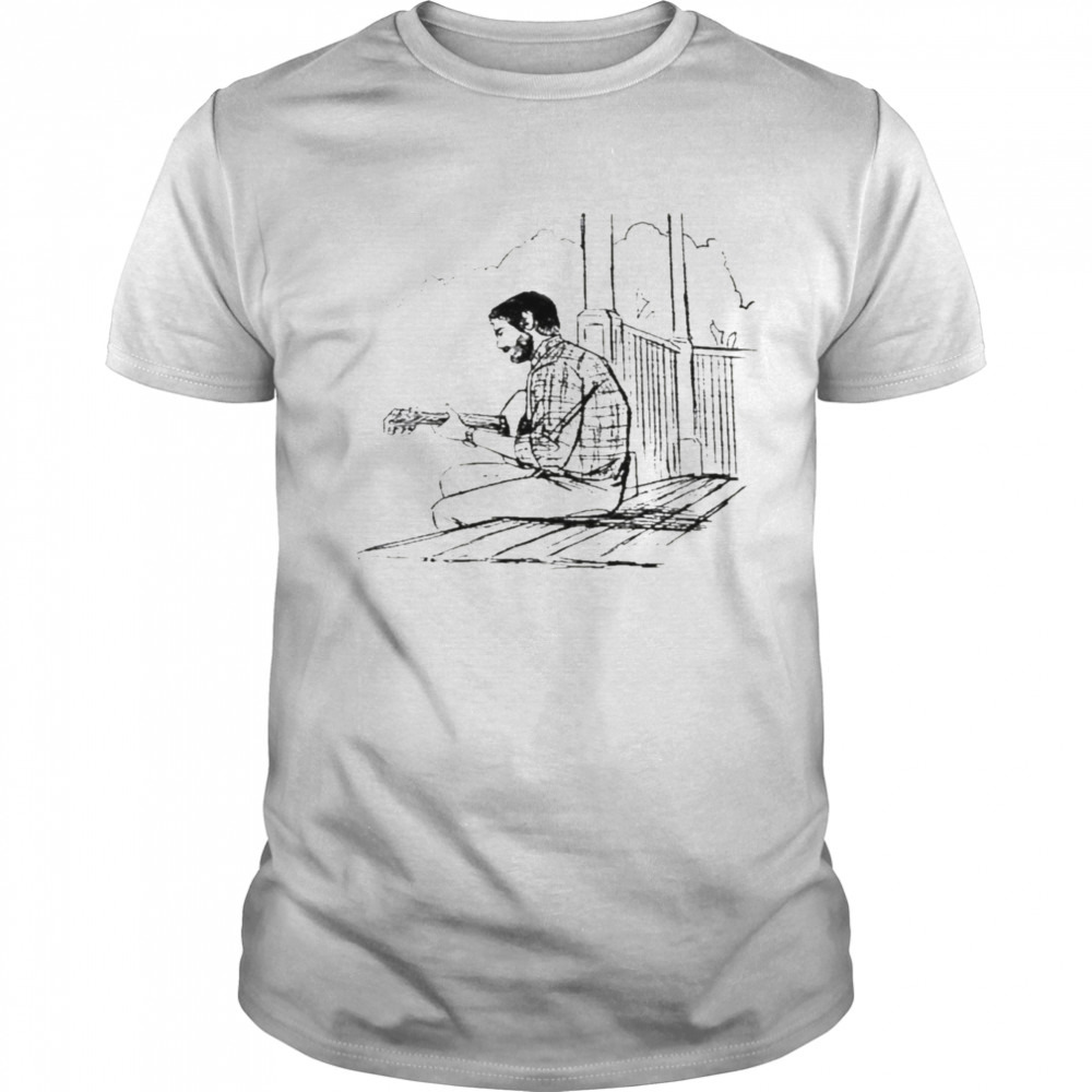 Joel with guitar 2023 shirt