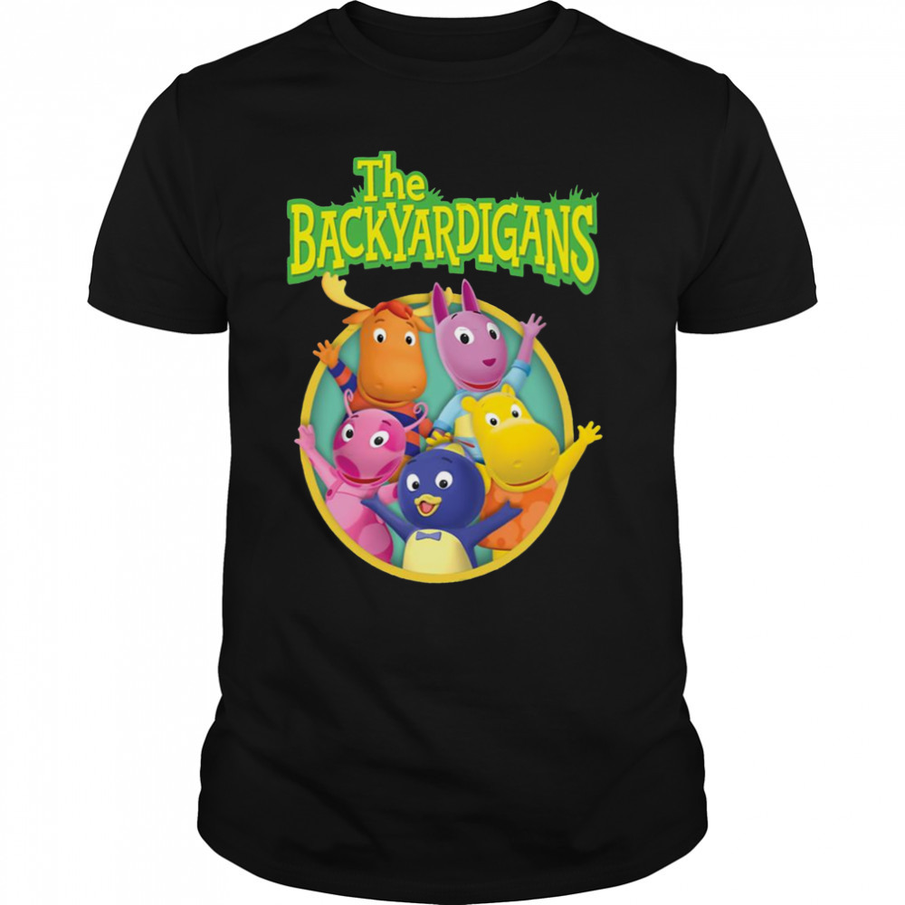 Round Design The Backyardigans Cartoon shirt