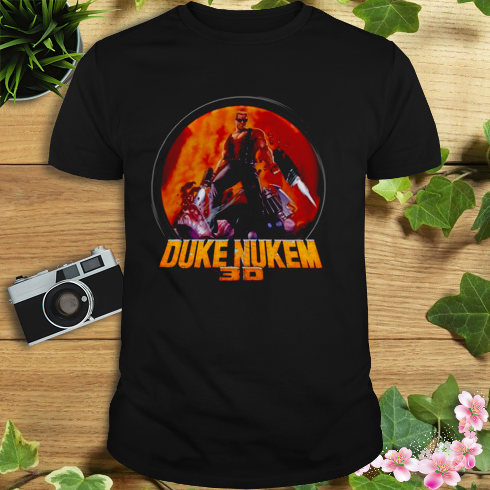 Round Game Art Duke Nukem 3d shirt
